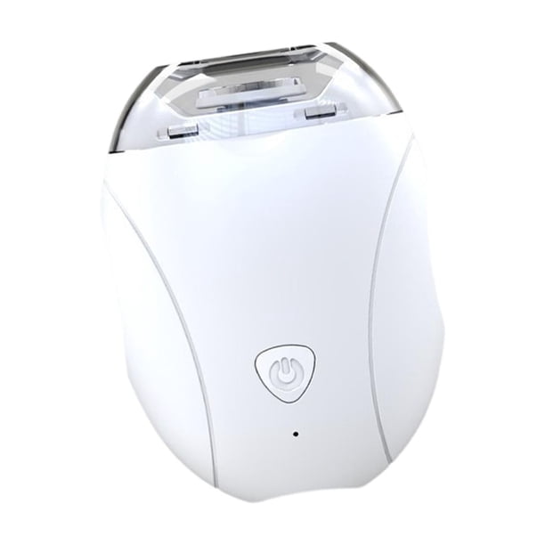 Cortaúñas Eléctrico Automático, Herramienta de Manicura, Estuche de Almacenamiento para Uñas, Recortador Portátil con Luz para Viajes