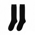 thumbnail image 4 of Yuanlong Womens Knee-High Socks Solid Color Casual Stockings Minimalist Elegant Breathable Everyday Hosiery, 4 of 4