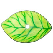 Green Leaf Shaped Vessel Sink