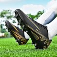thumbnail image 5 of Ruran Soccer Cleats for Mens Womens Indoor Soccer Shoes Unisex Baseball Turf Shoes Youth Rugby Shoes Adult AG FG TF Football Boots Wide Training Sneaker, 5 of 10