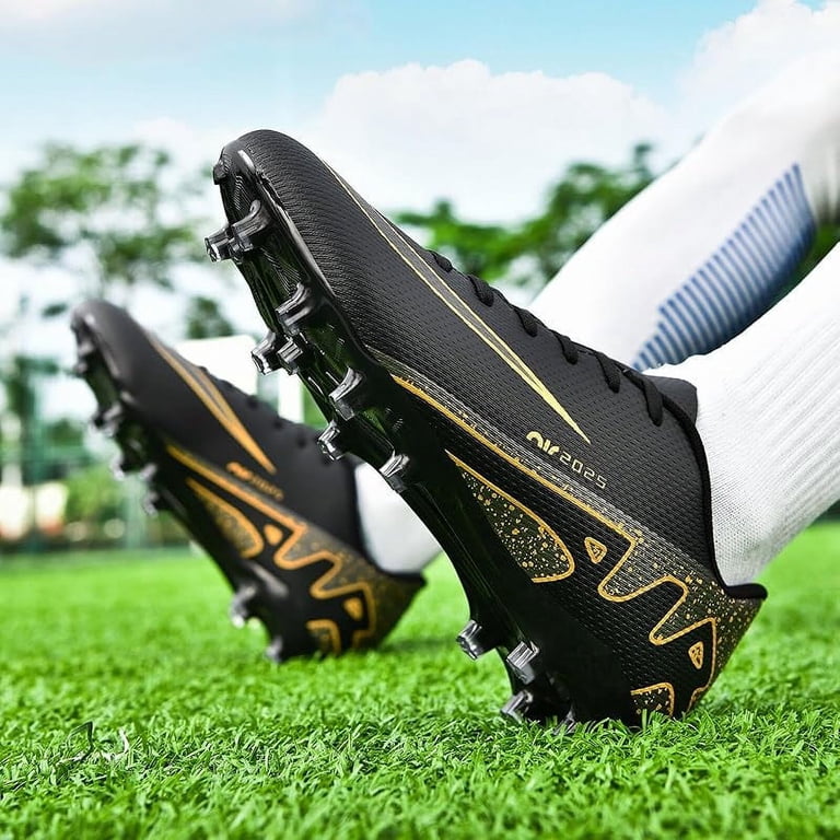 Ruran Soccer Cleats for Mens Womens Indoor Soccer Shoes  display picture 1