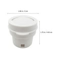 thumbnail image 2 of LOLIPPYY Rice Cooker Valve 1Pack Round White Plastic Exhaust Outlet Steam Safety Replacement Part for Household Users, 2 of 8
