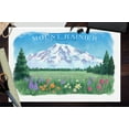 thumbnail image 3 of Rainier National Park, Washington, Botanical Rainier (12x18 Wall Art Poster, Room Decor), 3 of 3