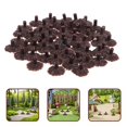 thumbnail image 3 of 50pcs Model Trees Stand: Miniature Flower Tree Base Artificial Plant Feet Plastic brace Holder Replacement For Craft Train Railroad Scenery Diorama Su, 3 of 3