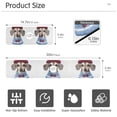 thumbnail image 3 of Yayeee Faucet Mat for Kitchen Sink 30" Diatomite Long Splash Guard Pad, Gray Cute Dog Artist, 2 Pack, 3 of 7