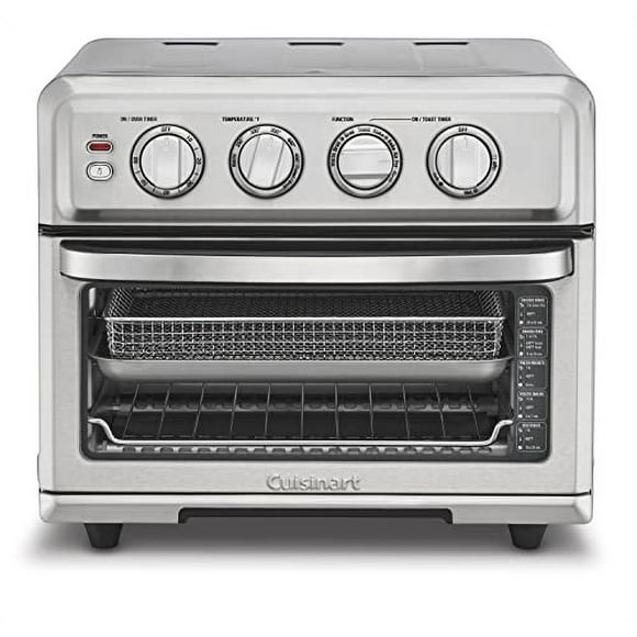Cuisinart TOA-70C Air Fryer + Convection Toaster Oven, 8-1 Oven with Bake, Grill, Broil &amp; Warm Options, Stainless Steel