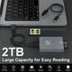 thumbnail image 2 of Lector de Tarjetas SD CFexpress Tipo B 2 en 1 Lector CFexpress USB 3.2 de 10 Gbps de Doble Ranura con Cable USB C A USB C/A para SLR, 2 of 5