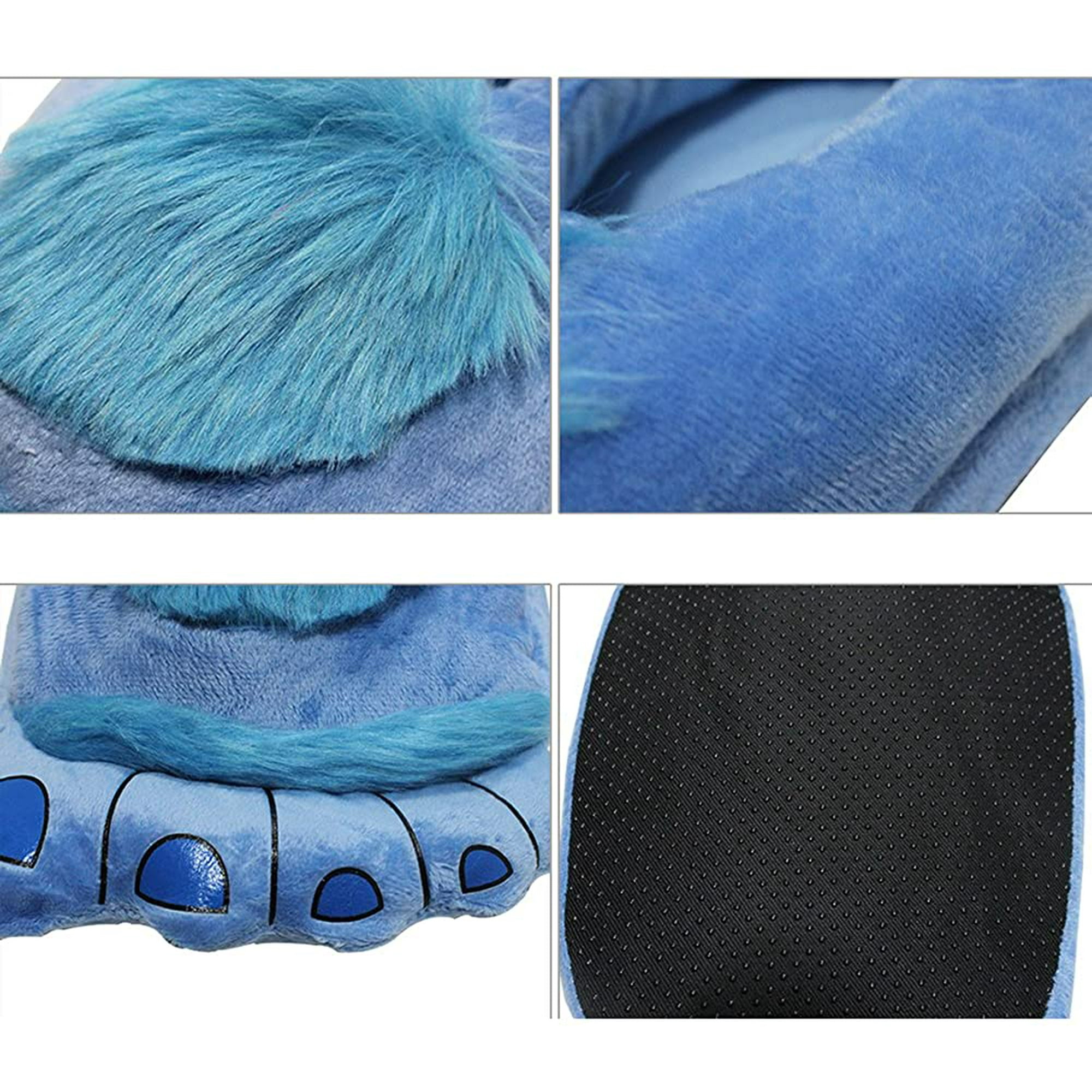 Jiaia Cartoon Plush Slippers Funny Bear Paw Slippers For Men Couple Bedroom House Slippes Winter House Shoes Other