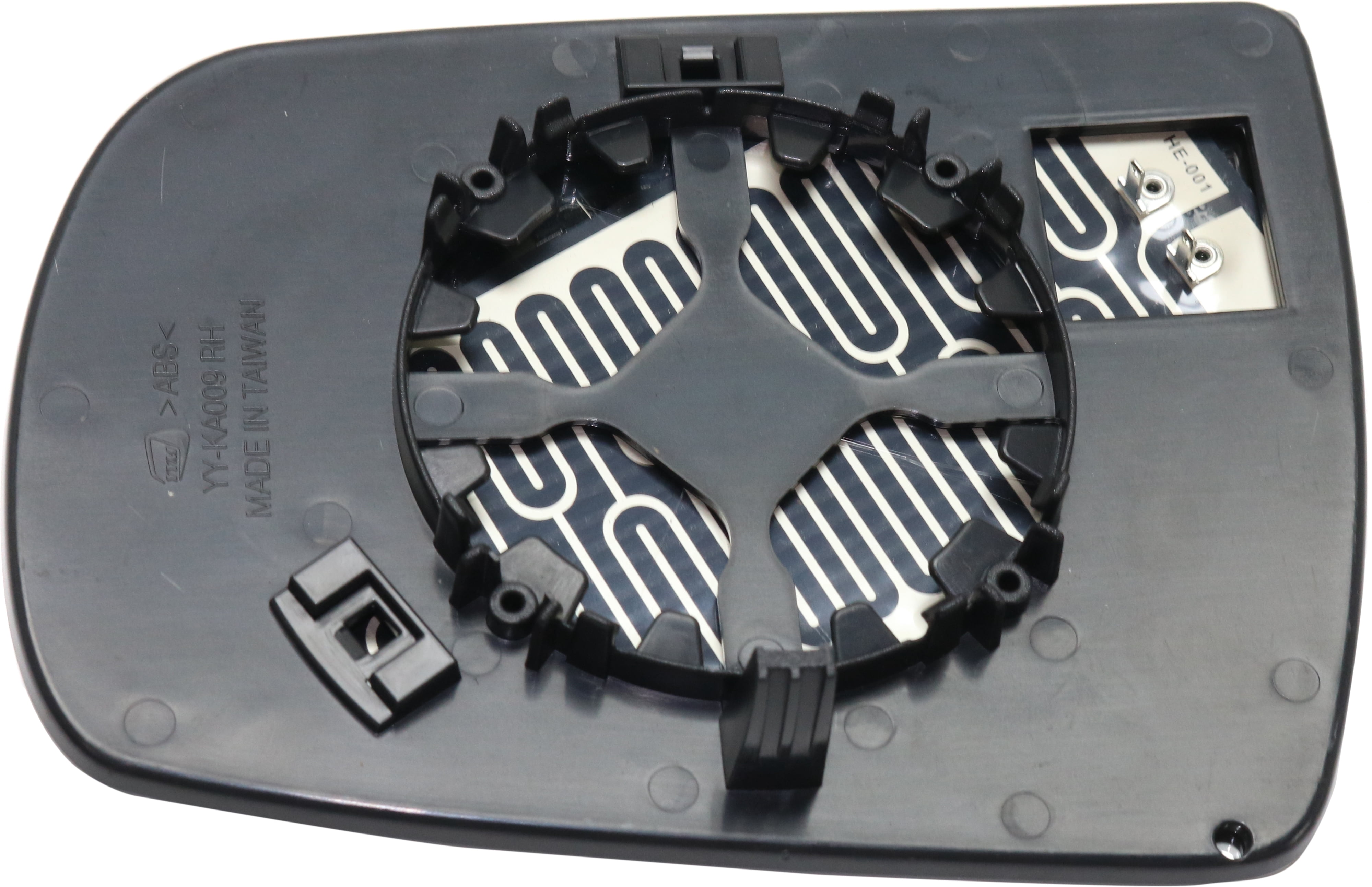 Mirror Glass Compatible With 2011-2015 Kia Sorento Right Passenger Side Heated Kool-Vue