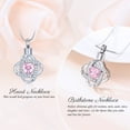 thumbnail image 4 of Keepsake Celtic Knot with Crystal Heart Urn Pendent for Ashes and Chain Memorial Cremation Jewelry for Ashes of Loved One Urn Necklace Lockets for Human Ashes Pet Ashes Holder, 4 of 6