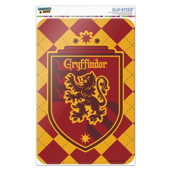 Harry Potter Gryffindor Plaid Sigil Home Business Office Sign