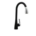 thumbnail image 2 of Westbrass KA03A-6220 Dual Sensor-Touchless Motion Control Kitchen Faucet with Pull Down Sprayer Head, Matte Black/Stainless Steel, 2 of 18