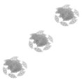 thumbnail image 4 of Dalazy Filigrane Décoratif Métal Accessoires Cheveux DIY 2 Styles Argent 50 Pcs 3Set, 4 of 6