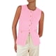 thumbnail image 1 of Chaleco tipo suéter PRETTYGARDEN para mujer, verano 2025, rosa claro, XXL, 1 of 9