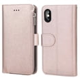 thumbnail image 3 of Funda tipo cartera para iPhone X/XS con cordón y tarjetero de piel sintética, 3 of 5