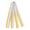 White and Yellow, variant on Almencla Karateband Judoband Taekwondoband in Verschillende Kleuren - Oranje Orange