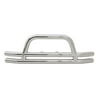 Smittybilt 3 Front Tube Bumper with Hoop (Stainless Steel) - JB48-FS"