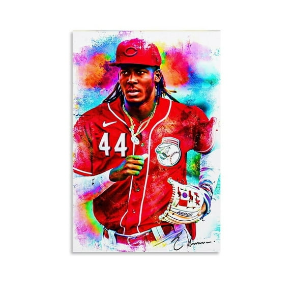 Elly De La Cruz Poster Baseball Canvas Print Poster Wall Art For Home Office Decorations Painting Unframed 12x18inch(30x45cm)