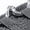 grey, variant on Men's High-Top Hiking Shoes for Autumn/Winter - Ergonomic Stability Design, Durable Mesh & Upper, EVA/TPR Traction Outsole - Outdoor Trekking, Climbing, Camping - Black/Gray Striped Rugged Terrain Sh