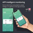 thumbnail image 3 of Tuya Zigbee MiNi Energy Meter Electric Monitor Sensor Real-Time Measure Support Zigbee2mqtt Home Assistant Control 63A, 3 of 5