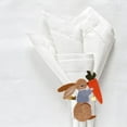 thumbnail image 3 of i Kito Easter Bunny Napkin Rings Set of 6, Rabbit Napkin Ring Holders for Party, 3 of 8
