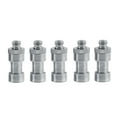 thumbnail image 4 of 1/4" To 3/8" Threaded Screw Adapter, Thread Screw Mount, Aluminium Alloy 5Pcs Monopod Use Tripod Use For DSLR Camera Flash Trigger, 4 of 8