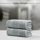 thumbnail image 4 of Juego de toallas Tens Towels, 8 piezas, 100% algodón (gris frío), 4 of 7