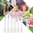 thumbnail image 4 of Gmogad Wedding Bubble Wands, Heart Bubble Wands - Wedding Favors, Kids Party Bag Fillers, Table Decorations, Leak-Proof Pre-Filled Solution Tubes, 4 of 7