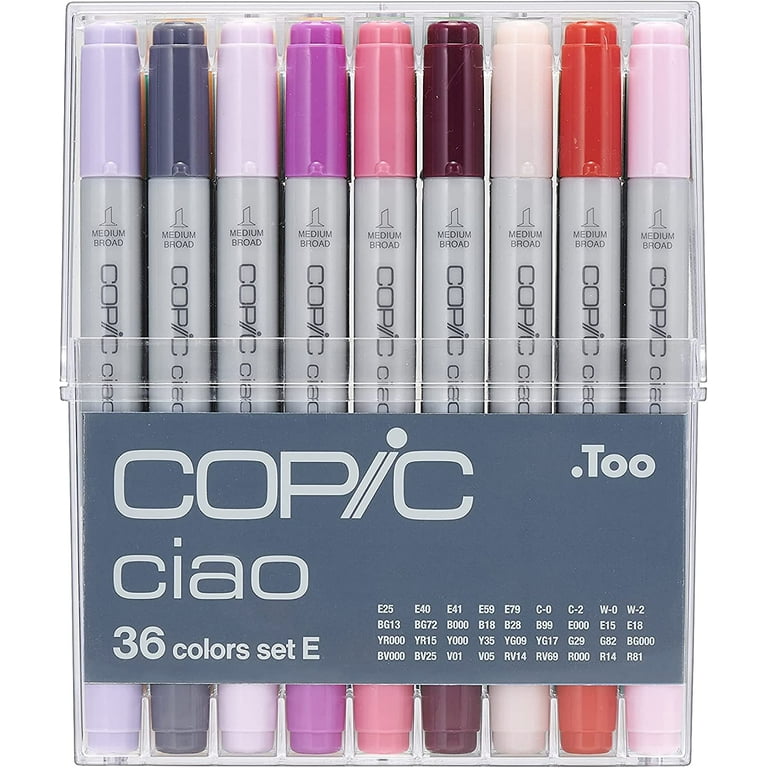 Copic Markers Ciao 36-Piece Marker (Set C) - Walmart.com