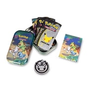 Pokemon Celebrations Grookey, Scorbunny & Sobble Mini Tin Set (2 Celebrations Booster Packs + 1 Additional Booster Pack & Coin)