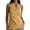 Gold, variant on Women's Halter Neck Cowl Backless Sleeveless Blouse Loose Fit Casual Summer Top for Women