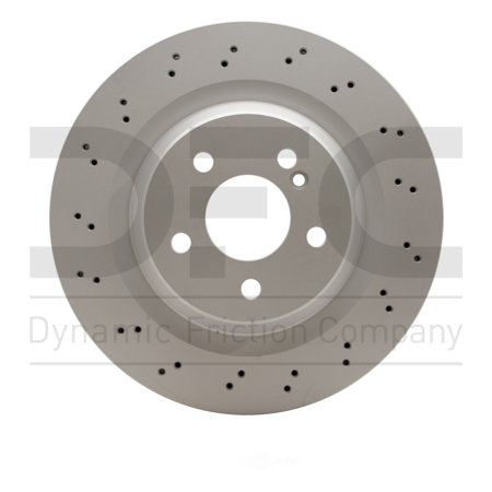 Dynamic 920-63062 DFC Hi-carbon Alloy Geomet Coated Rotor - Drilled