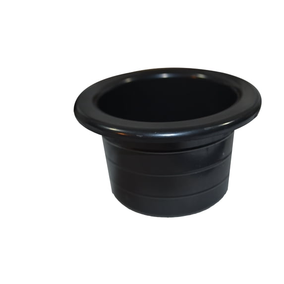 FR Universal Replacement Black Plastic Cup Holder, 3" Diameter
