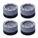 thumbnail image 2 of 4 almohadillas antivibración para lavadora, secadora y refrigerador. Gris 35cm, 2 of 9