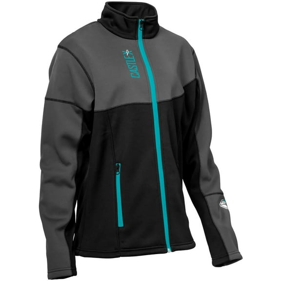 Castle X Fusion G5 Womens Mid-Layer Jacket Turquoise/Black MD
