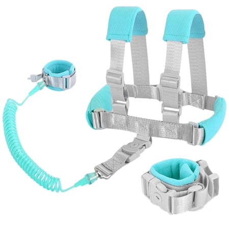 GASTROPOD 2 in 1 Toddler Anti Lost Wrist Link with Safety Lock,4.9Ft Baby Leash Harness, Child Anti Lost Walking Wrist Leash for Kids Toddlers Child Leashes for Toddlers