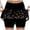 Black, variant on Athletic Skorts Women with Pockets Size High Waist Golf Tennis Skirt Tummy Control Summer Floral Print Short (Sky Blue, XXL)