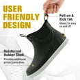 thumbnail image 3 of Lcamaw Deck Boots for Men，OutdoorRubber Fishing Garden Waterproof Ankle Rain Boots, 3 of 7