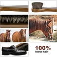 thumbnail image 4 of Cepillo de pelo de caballo Cepillo para zapatos Un pequeño cepillo para zapatos y un pequeño cepillo para pulir zapatos de cerdas naturales 4 piezas Cepillo de pulido de crin para pulir sus zapatos-1-, 4 of 8