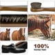 thumbnail image 4 of Cepillo de pelo de caballo Cepillo para zapatos Un pequeño cepillo para zapatos y un pequeño cepillo para pulir zapatos de cerdas naturales 4 piezas Cepillo de pulido de crin para pulir sus zapatos-1-, 4 of 8