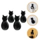 thumbnail image 3 of 4pcs ganchos de pared colas novedosas gatos adhesivos ganchos colgantes de pared para baño de cocina, 3 of 4