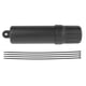 thumbnail image 1 of Tubo de herramientas para motocicleta Accesorio universal negro multifuncional Fácil de instalar 1x pequeño sin bloqueo, 1 of 9