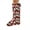Christmas Holly, variant on COEQINE Marble Stripes Leg Cast Covers Size S Stretch Fabric Leg Cast Protector Foot Cast Cover Washable Cast and Bandage Protector Knee Cast Sock for Women Men Seniors