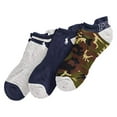 thumbnail image 2 of Polo Ralph Lauren Men's Camo Low-Cut Sock 3-Pack Size 10-13 (Multi), 2 of 2