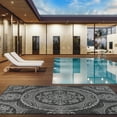 thumbnail image 6 of Beverly Rug Outdoor Rugs 5' x 7' Patio, Porch, Garden Gray, 6 of 8