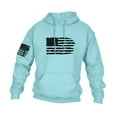 thumbnail image 2 of GIPQJK Graphic Hoodies for Men Usa Flag Sweatshirts Western Aztec Ethnic Hoodie Plus Size Pullover Tops with Pockets,Sky Blue XL, 2 of 5