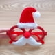 thumbnail image 4 of ER Ocho Suministros navideños para fiestas Decoraciones navideñas Gafas creativas Marco de espejo divertido Regalo de Navidad para niños 14 * 5 cm oso de fresa Electrónica, 4 of 4