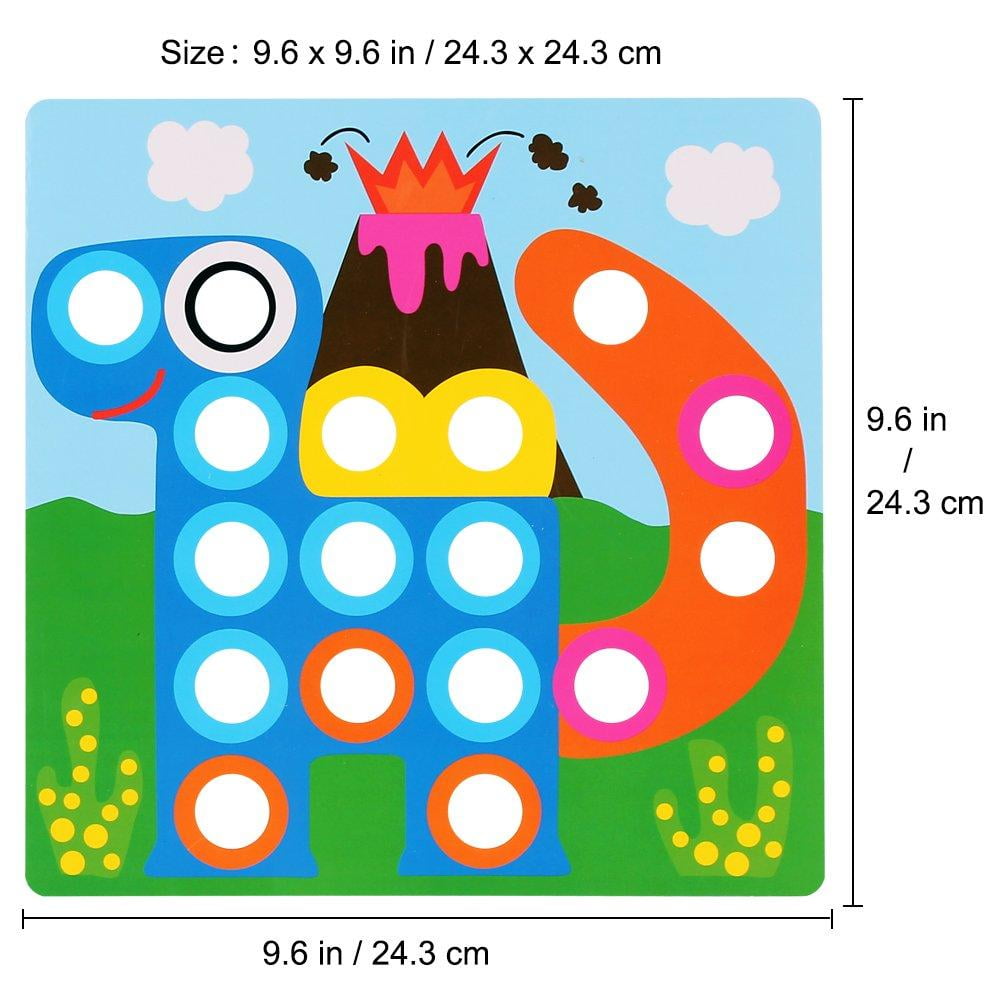 button art mosaic pegboard