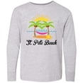 thumbnail image 3 of Inktastic St. Pete Beach Florida Vacation Long Sleeve Youth T-Shirt, 3 of 5