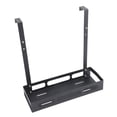 thumbnail image 2 of Estante de ducha de pared de gran espacio, organizador de ducha colgante de metal con ventosa para baño, inodoro, tipo A, de una sola capa, 2 of 14
